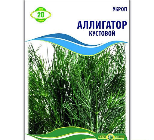 Насіння кріп Алігатор кущовий 3  г, фото 1