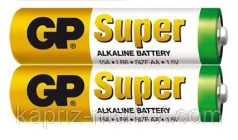 Батарейка GP Alkaline LR6, АА, ціна за 1 шт.