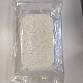 Губка целюлозна овальна для епоксидного прання 19х12х4 см, фото 3