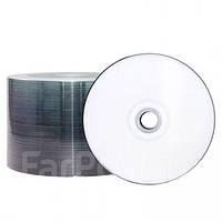 ДИСК CD-R 700 MB 52x 1 ШТ. PRINTABLE FULLFACE СД принт полная заливка