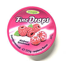 Woogie Fine Drops - Льодяники "Малина" 175 г