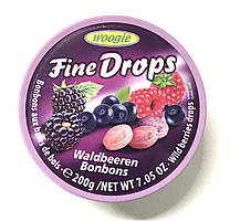 Льодяники Woogie Fine Drops (лісова ягода) — 200 г