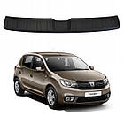 Пластикова захисна накладка на задній бампер для Renault Dacia Sandero / Stepway II 2012-2017 /оригінал/