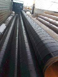 Труба сталева Ø57 мм у дуже посиленій ізоляції (ВУС)