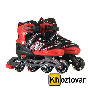 Ролики з регульованим розміром 816 M, Червоний