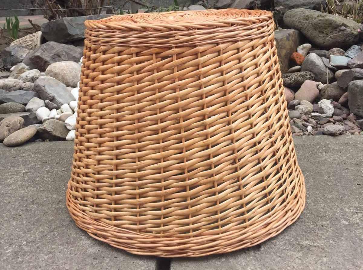 Кругла люстра плетена ⁇ люстра з лози велика/плетена люстри в ресторан