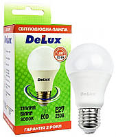 Лампа светодиодная DELUX 10W E27 3000K BL 60
