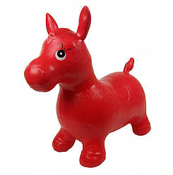 Дитяча ігрова Конячка-стрибун Bambi надувна, червона
