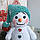 В'язана іграшка ручної роботи «Забавний сніговик», фото 3