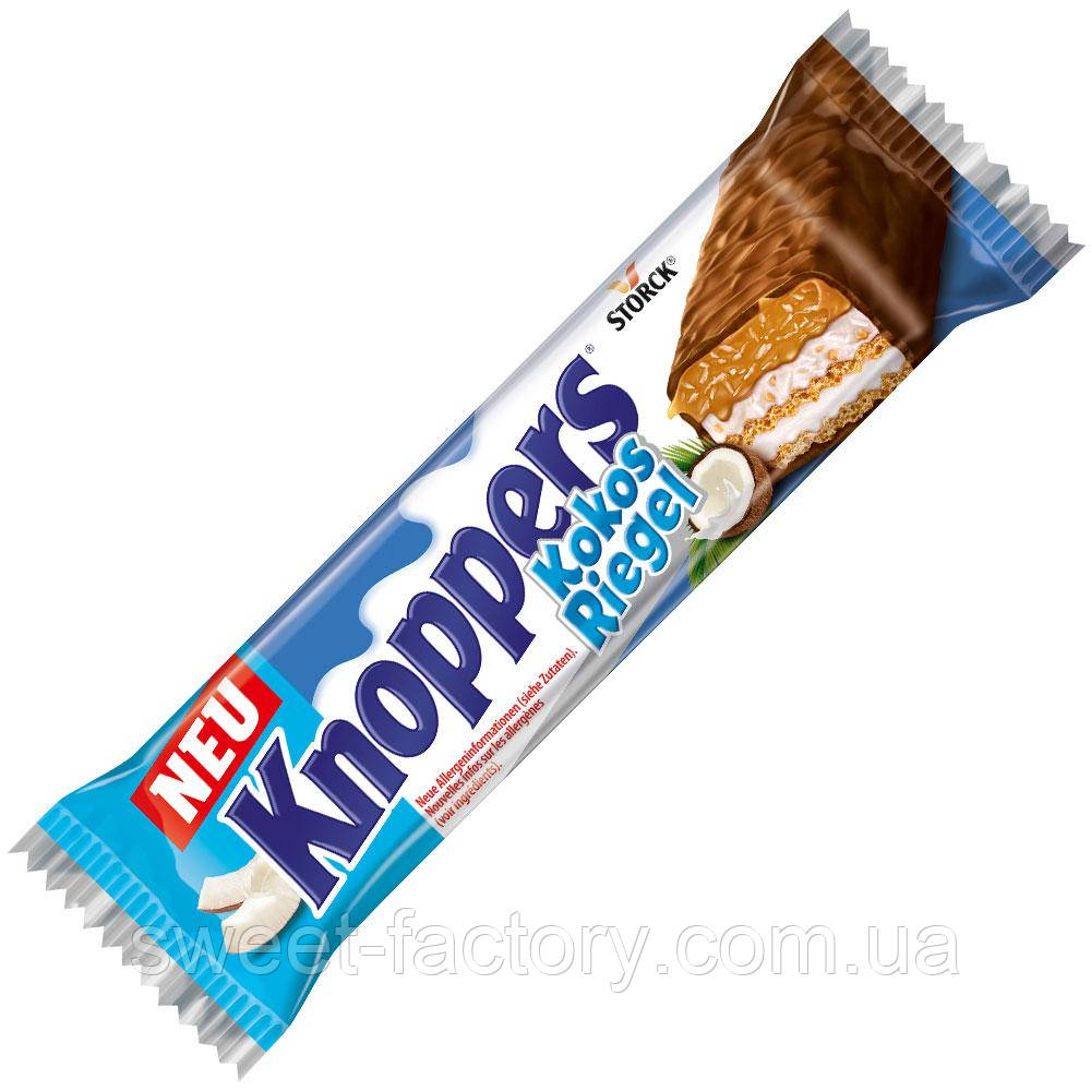 Батончик Knoppers Riegel Kokos 40g