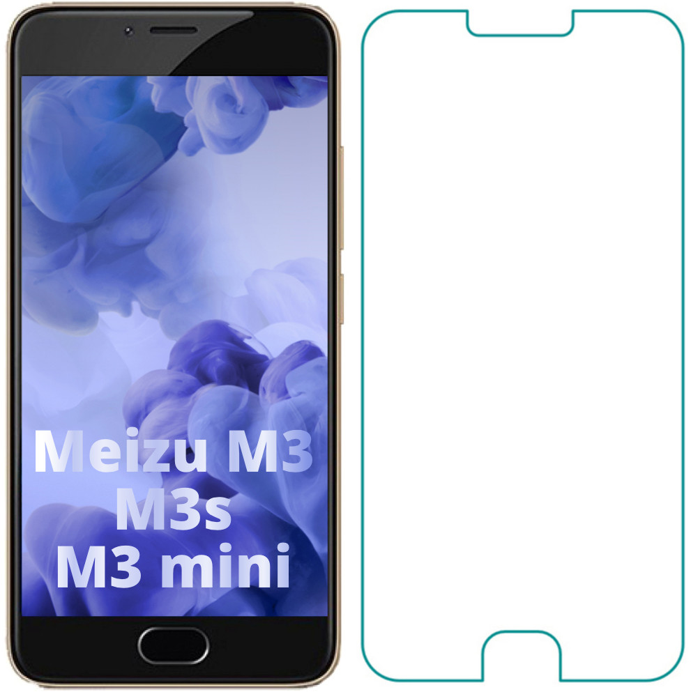 Захисне скло для Meizu M3