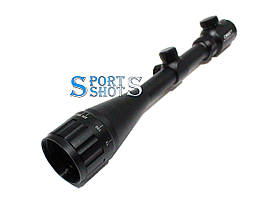 Оптичний приціл Comet 6-24x50 AOEG Rangefinder (підсвічування, кріплення, паралакс, бленда)