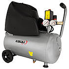 Компресор одноциліндровий безоливний 1.5 кВт 196 л/хв 8бар 24 л SIGMA (7042111)