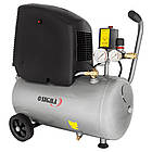 Компресор одноциліндровий безоливний 1.8 кВт 245 л/хв 8бар 24 л SIGMA (7042121)