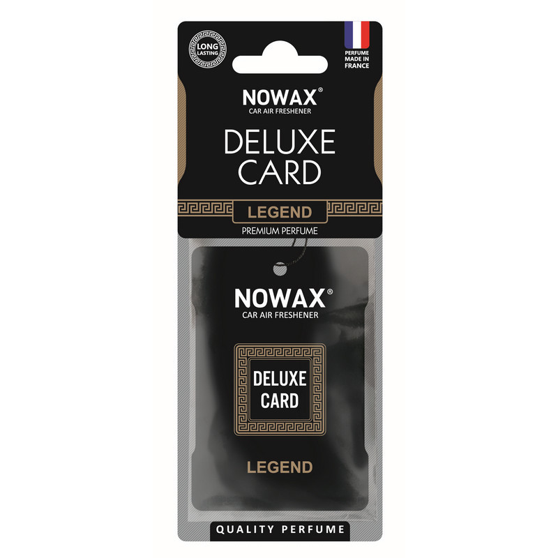 Ароматизатор в машину пахучка для авто целлюлозный 6 г Nowax Delux Card Legend (NX07730)