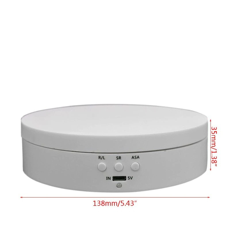 Обертова платформа для демонстрації Ваших товарів демонстраційний столик БІЛій, фото 1