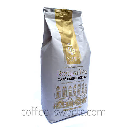 Кава зернова Mr.Rich Rostkaffee Cafe Creme Torino 1 kg, фото 2