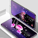 TPU+Glass чохол Fantasy для Xiaomi Redmione 8 Pro — бульбашки та квіти, фото 3