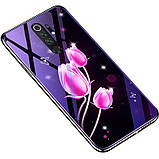 TPU+Glass чохол Fantasy для Xiaomi Redmione 8 Pro — тюльпани, фото 4
