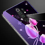 TPU+Glass чохол Fantasy для Xiaomi Redmione 8 Pro — тюльпани, фото 5