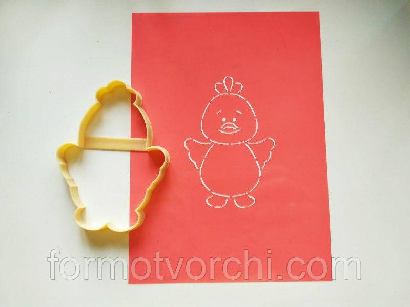 3D-формочки-вирубки для пряників "Курча 25"