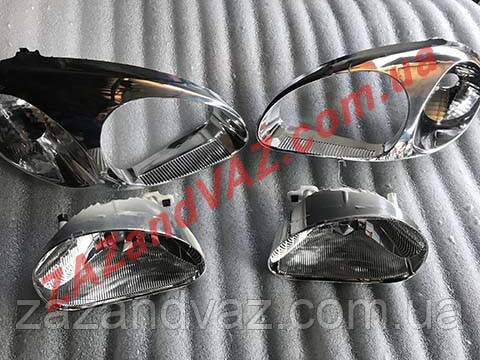 Відбивачі фари Ланос Lanos Сенс Sens Польща оригінал нові комплект