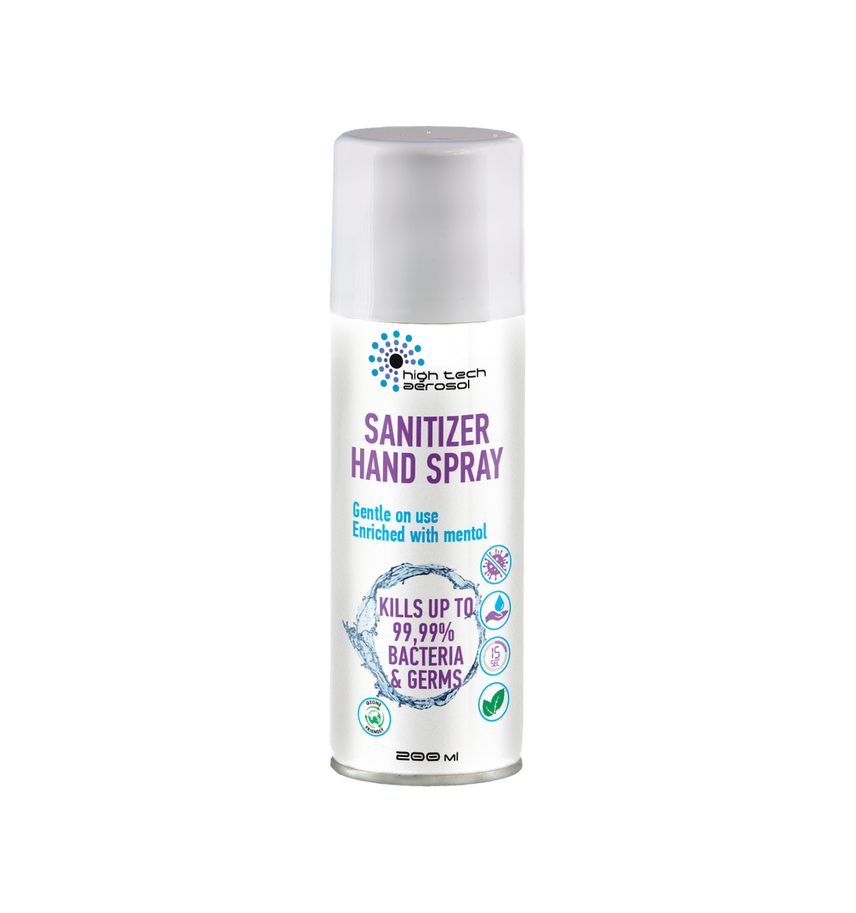 Гігієнічний засіб для оброблення рук, 200 мл, аерозоль Sanitizer Hand Spray