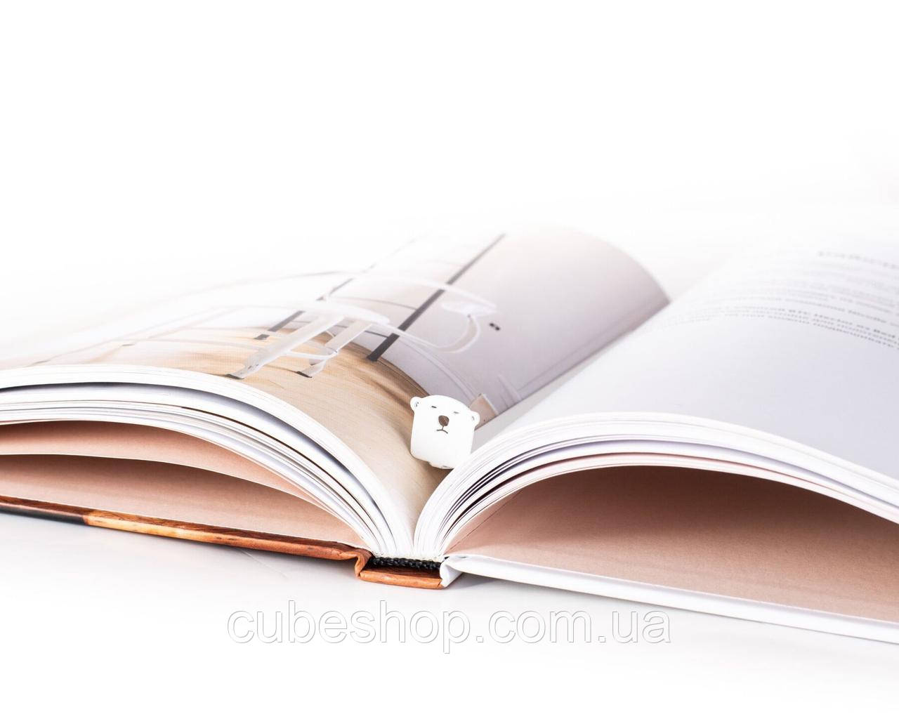 Закладка для книг "Білий ведмідь", фото 1