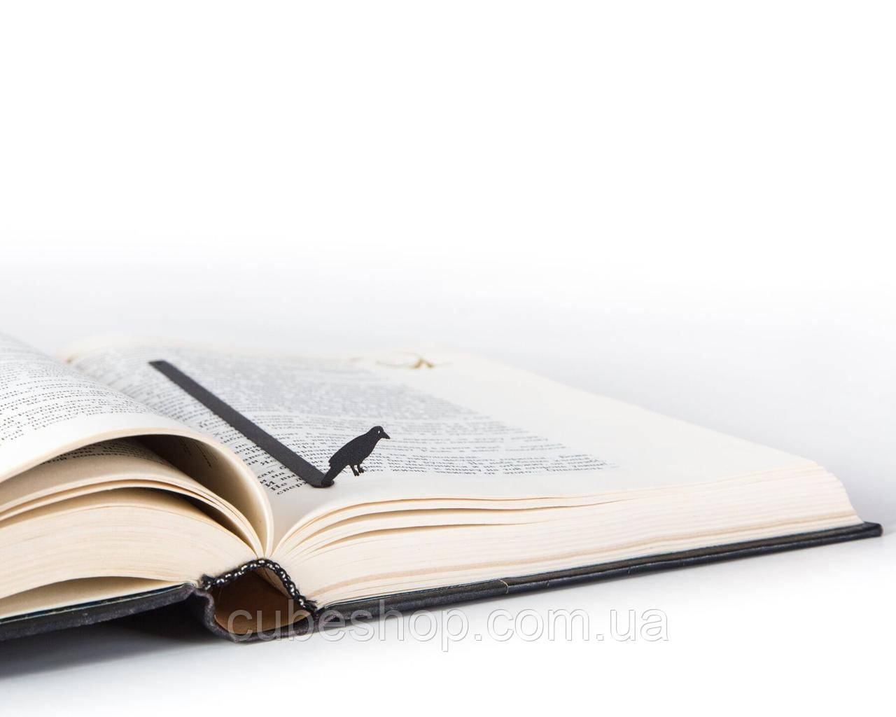 Закладка для книг "Ворона"