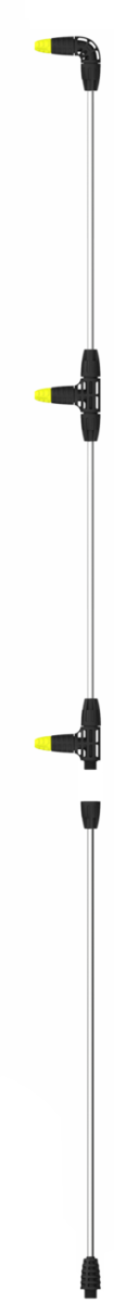 Штанга з 3 форсунками вертикальна Marolex L007.101 (R03MR60SP)P048.011
