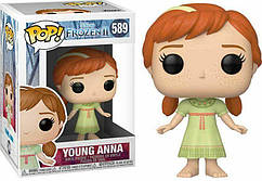 Фігурка Funko Pop Фанко Поп Холодне серце 2 Анна Frozen 2 Young Anna 10 см Cartoon F YA 589
