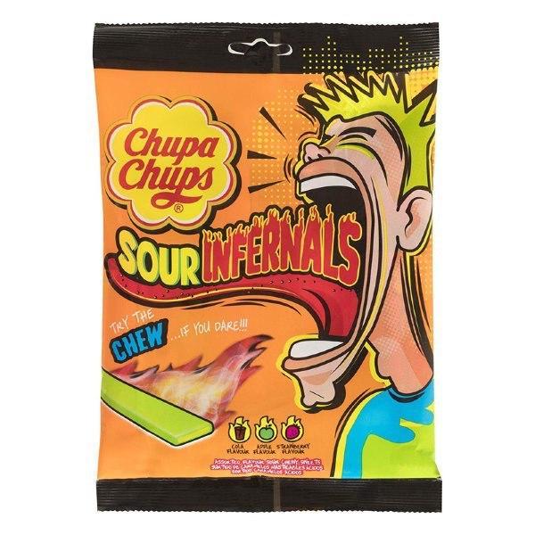 Желейки Chupa Chups Sour Infernals Shew 120g