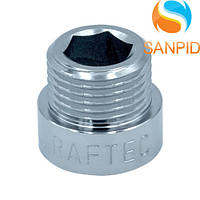 Удлинитель Raftec 1/2" UHL0125 L=25мм хром