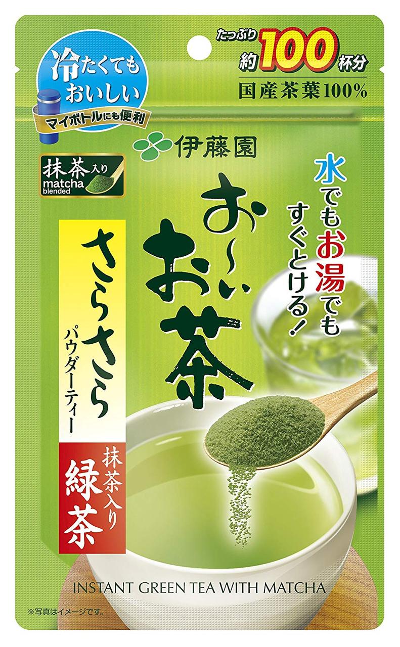 Японський ITO EN Oi Ocha Tea Зелений чай Сарасара з маття (матчу), 80 г