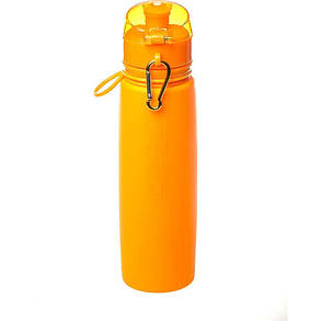 Пляшка силікон 700ml Tramp TRC-094-orange, фото 3