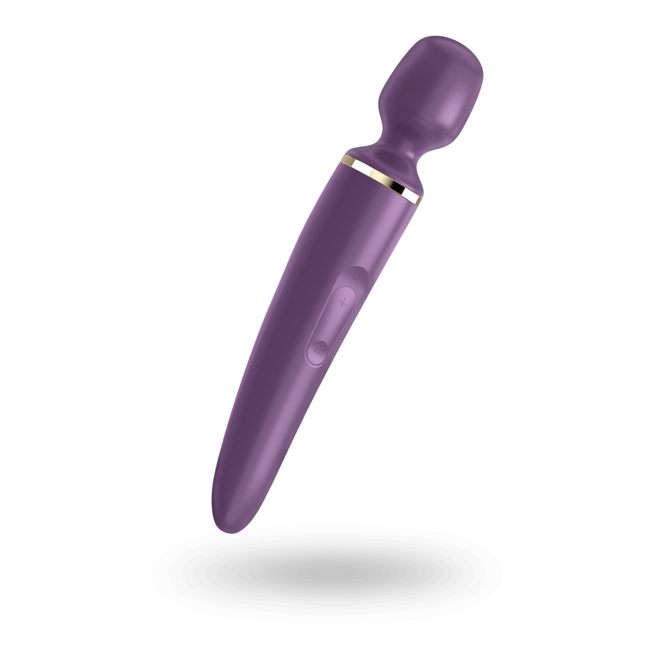 Вібромасажер Satisfyer Wand-er Woman (Purple/Gold) водонепроникний, потужний, розмір XXL  18+