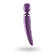 Вібромасажер Satisfyer Wand-er Woman (Purple/Gold) водонепроникний, потужний, розмір XXL  18+, фото 4