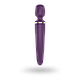 Вібромасажер Satisfyer Wand-er Woman (Purple/Gold) водонепроникний, потужний, розмір XXL  18+, фото 5