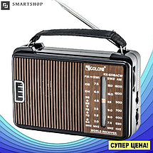 Радіоприймач GOLON RX-608AC - всехвильовий радіоприймач AM/FM/TV/SW1-2, фото 3