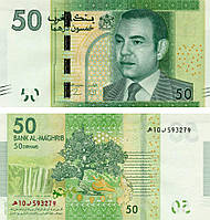 Марокко 50 дирхам 2012 UNC (P75)