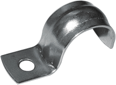 Ø16-17 скоба-тримач однолапкова оцинкована [93700000937SCM1518] Metalvis, фото 1
