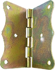 Петля декоративна 80х63мм цинк жовтий [3M0003M13788612112] Metalvis