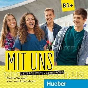 Аудіо диск Mit uns B1+ Audio CDs zum Kursbuch und Arbeitsbuch / Hueber, фото 2