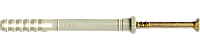 UCX Дюбель 8х120/80 нейлон быстр. монтаж. Дюбель UCX с ударным шурупом, с цилиндрическим буртиком