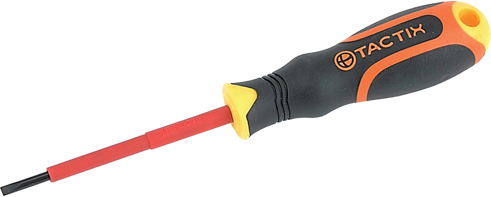 Викрутка SL 8.0 х 175мм діелектрична, TACTIX Китай [INSOTOTSL800175IT0]