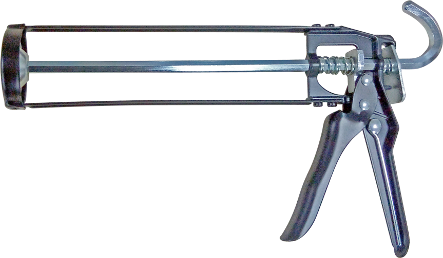 Пістолет для герметиків рамний чорний, METALVIS Україна [001040000000000002]