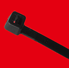 200х4.8мм Кабельна стяжка (хомут) поліамід чорний (1 шт.) [JS000000JS16520248] Metalvis