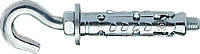 LE-G Анкер 15х75/М10 C-крюк цинк(белый). Анкер LE/G с кожухом и крюком [92L1G000092L110G00]