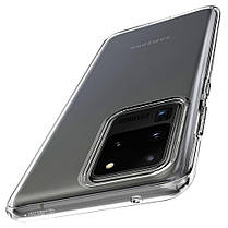 Чохол Spigen для Samsung Galaxy S20 Ultra, Liquid Crystal, Crystal Clear, фото 4