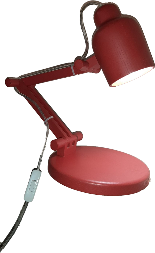 Красный Светильник трансформер Светильник трансформер